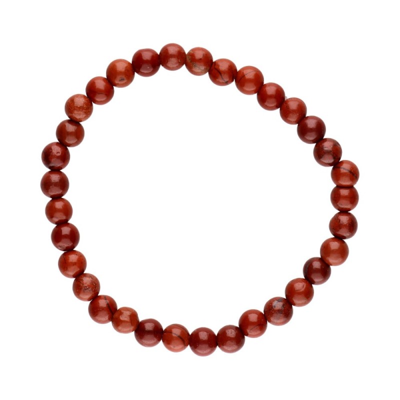 Bracciale Infantile in Giada Rossa 4mm