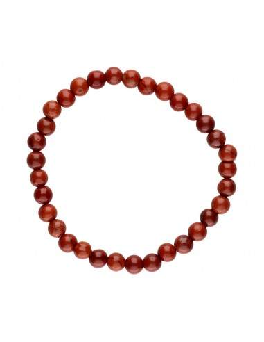 Pulsera Infantile di Diaspro Rosso 4mm