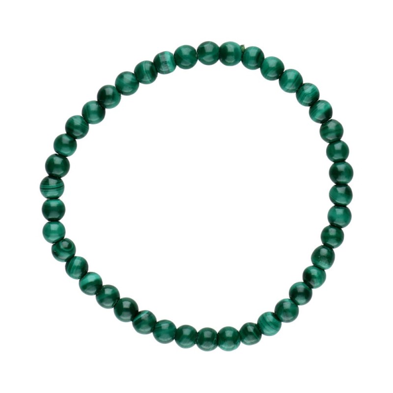 Bracciale Infantile in Malachite 4mm