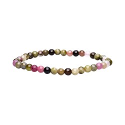Bracciale Infantile in Tormalina Multicolore 4mm