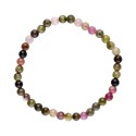 Pulseira Infantil Turmalina Multicolor 4mm