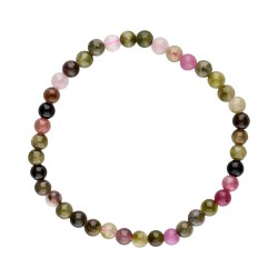 Bracciale Infantile in Tormalina Multicolore 4mm