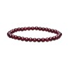 Bracelet grenat pour enfants 4mm
