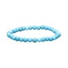 Bracciale Infantile in Howlite Blu 4mm