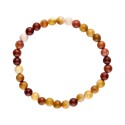 Pulseira para crianças de Jaspe Mokaita 4mm