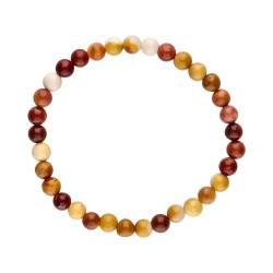 Bracciale Infantile in Jaspe Mokaita 4mm