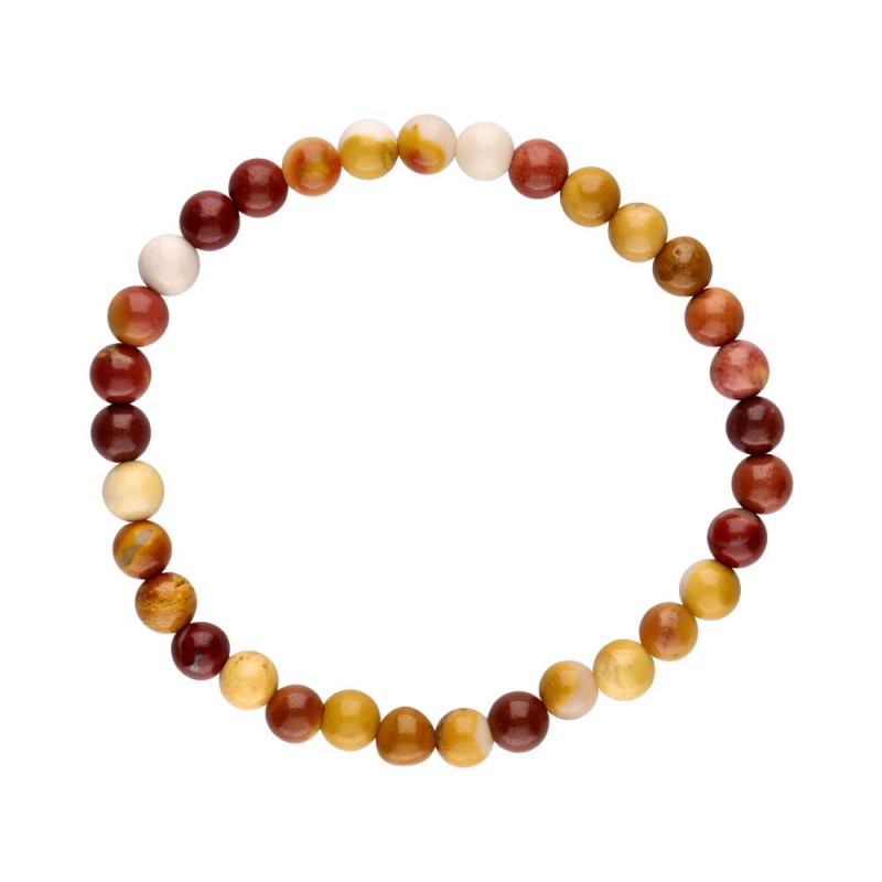 Bracciale Infantile in Jaspe Mokaita 4mm