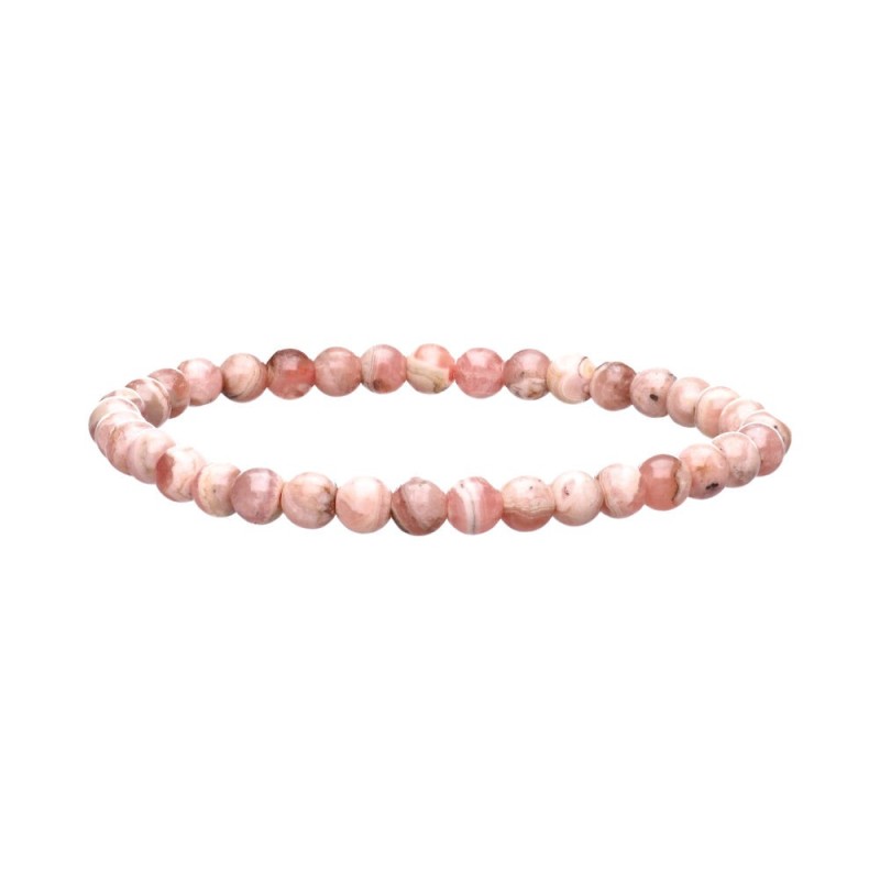 Bracciale infantile in Rodocrosite 4mm
