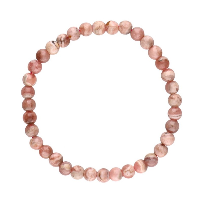 Bracciale infantile in Rodocrosite 4mm