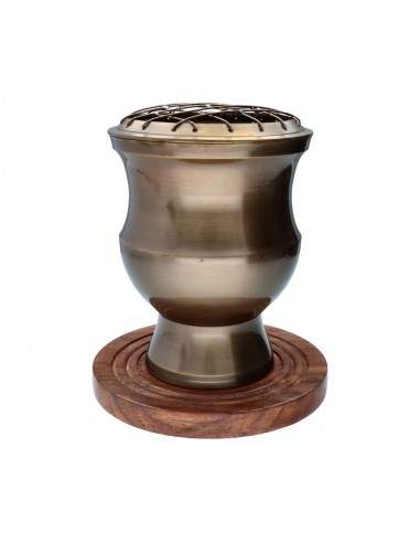 Braciere Grande a Griglia in Bronzo...