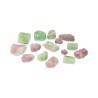 Tourmaline rose et verte brute