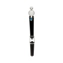 Shungite, Quartzo e Opal Channeling Rod em Sterling Silver 925