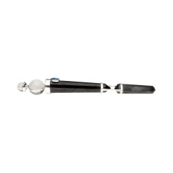 Bastone Canalizzatore in Shungite, Quarzo e Opale in Argento Sterling 925