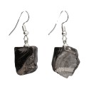 Silver Plated Elite Shungite Earrings