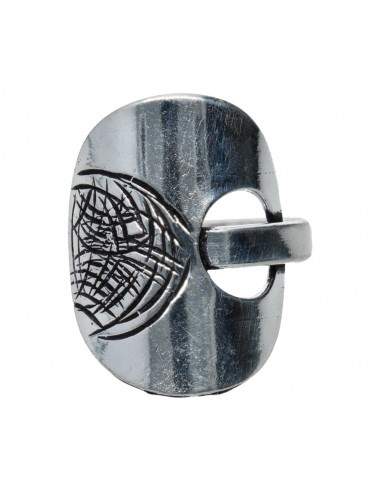Anello in bagno d'argento (A17)