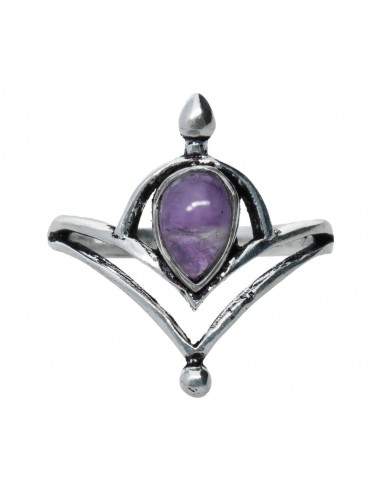 Anello in bagno d'argento con...