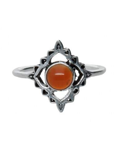 Bague plaquée argent -A15-