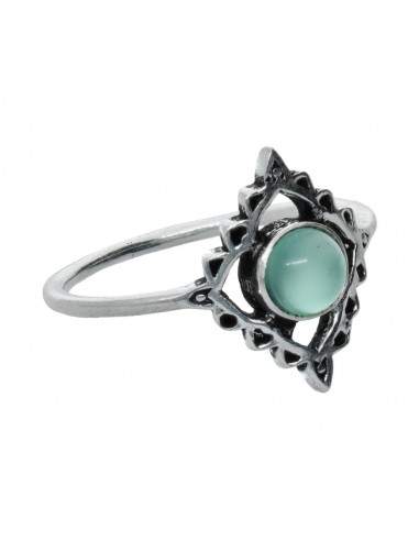 Bague plaquée argent -A15-