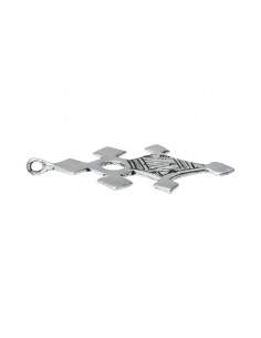 Pendentif plaqué argent (C12) 2