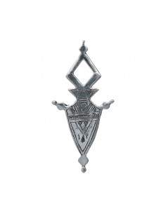Pendentif plaqué argent (C6)