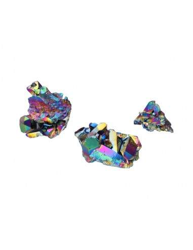 Aura Titanium Quartz Druses...