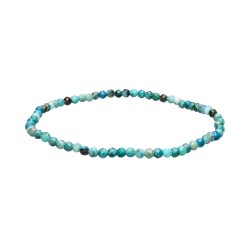 Bracciale Facettato in Crisocola 3mm