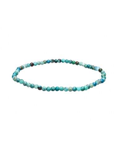 Pulsera sfaccettata di Crisocola 3mm