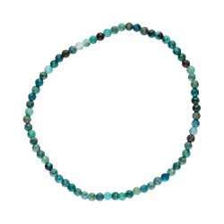 Bracciale Facettato in Crisocola 3mm