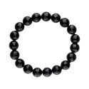 Bracciale Faccettato in Tormalina Nera 10mm
