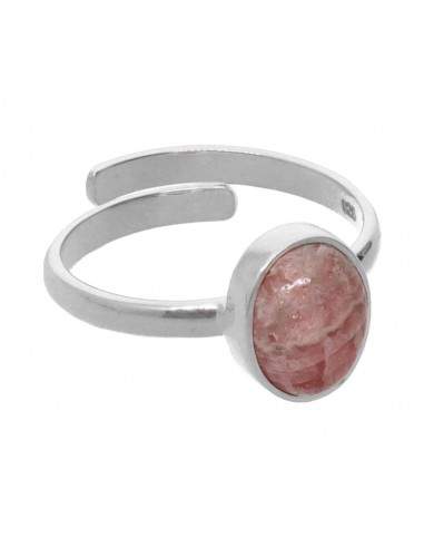 Anello ovale in Rodocrosite, piccolo...