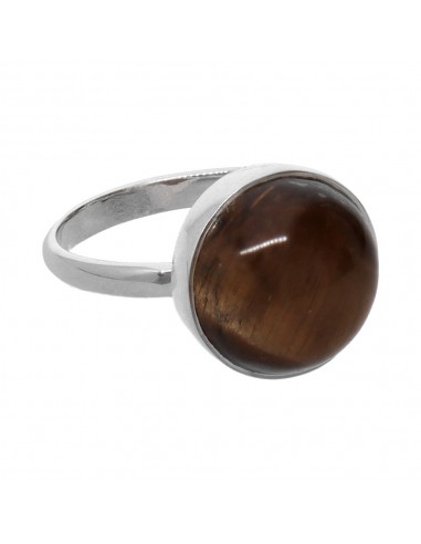 Anello Cerchio Occhio di Tigre di...