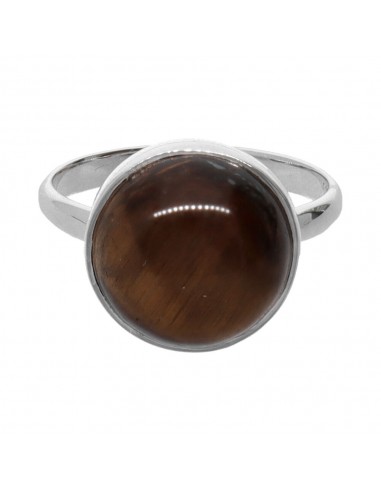 Anello Cerchio Occhio di Tigre di...