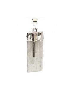 Selenite Pendant with...