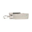 Selenite with Tourmaline in Silver Plating Pendant