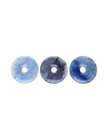 Piccolo Donut in Quarzo Blu