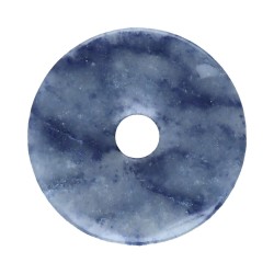Donut Medio di Quarzo Blu