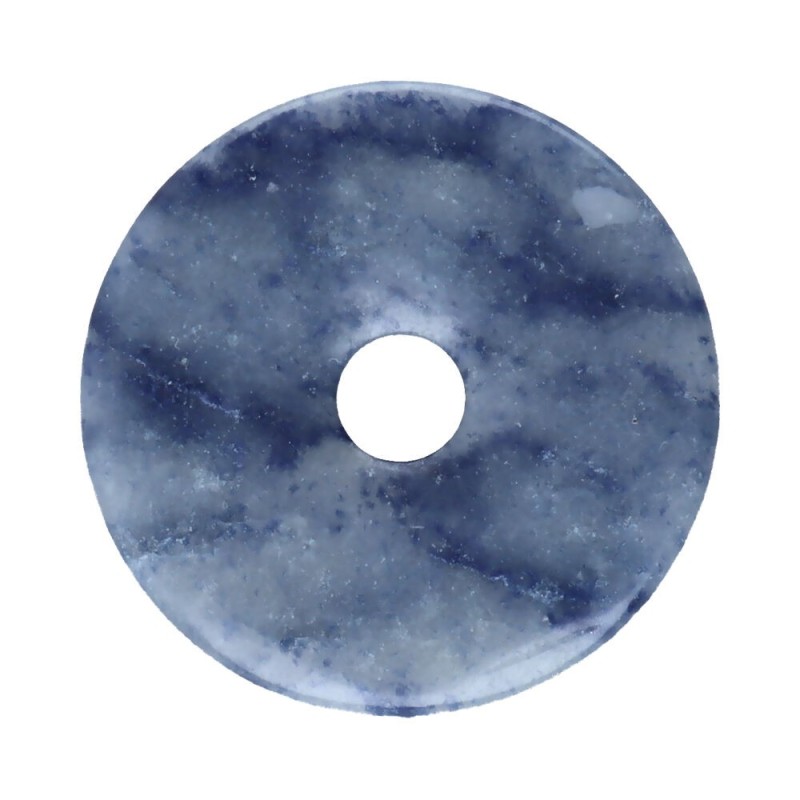 Donut Medio di Quarzo Blu