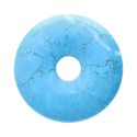 Grand beignet en Howlite teintée