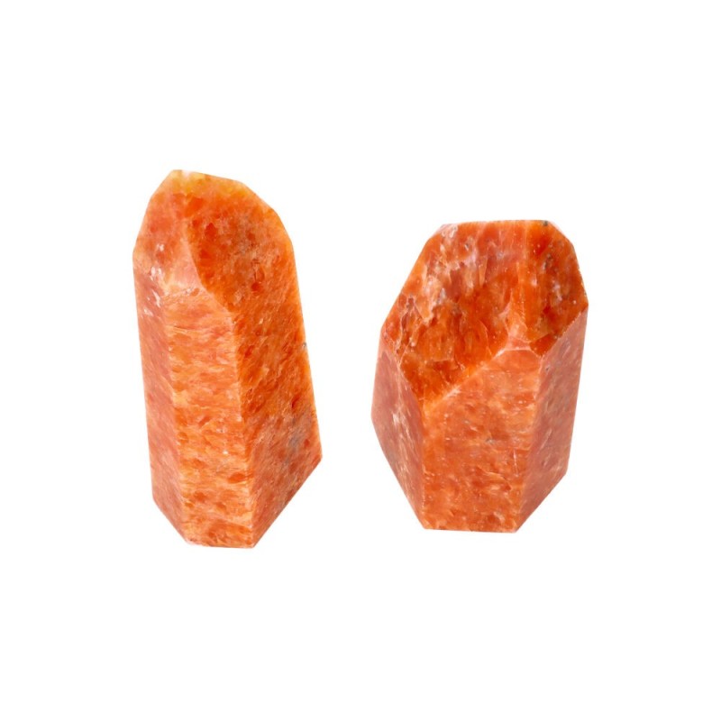 Punte Lucide di Calcite Arancione Qualità Extra (Pack 500gr)