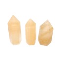Polished Honey Calcite Tips