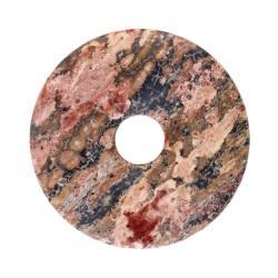Donut piccolo in diaspro leopardo