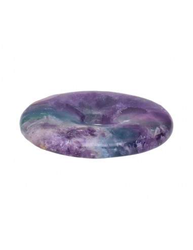 Small Rainbow Fluorite Donut