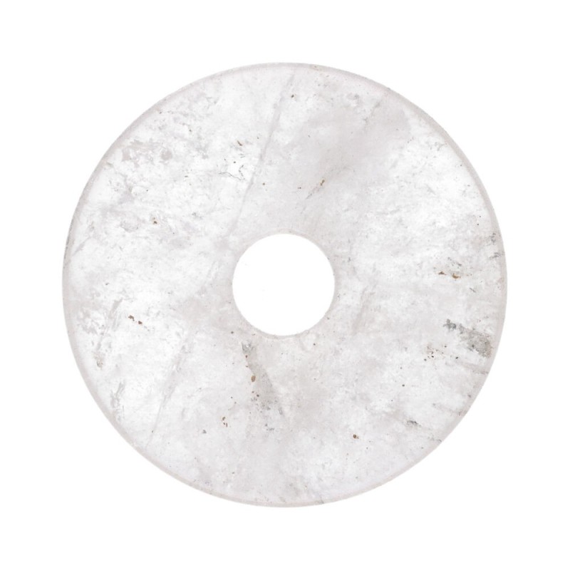 Donut Piccolo di Quarzo Bianco
