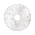 Donut medio di quarzo bianco.