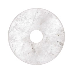 Donut moyen en quartz blanc