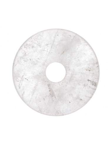 Ciambella di quarzo bianco di medie...