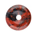Donut Piccolo in Giada Rossa Mottled