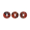 Donut Piccolo in Giada Rossa Mottled