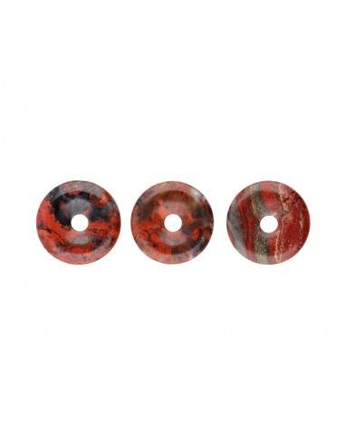 Small Speckled Red Jasper Donut