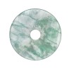 Donut de fluorita verde médio